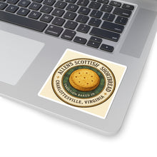 Load image into Gallery viewer, Scottish Shortbread Kiss-Cut Stickers, Vintage Bakery Decor, Unique Gift for Foodies, Scrapbooking, Kitchen Decor
