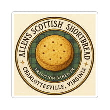 Load image into Gallery viewer, Scottish Shortbread Kiss-Cut Stickers, Vintage Bakery Decor, Unique Gift for Foodies, Scrapbooking, Kitchen Decor
